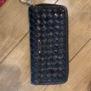 Cole Haan braided leather wallet